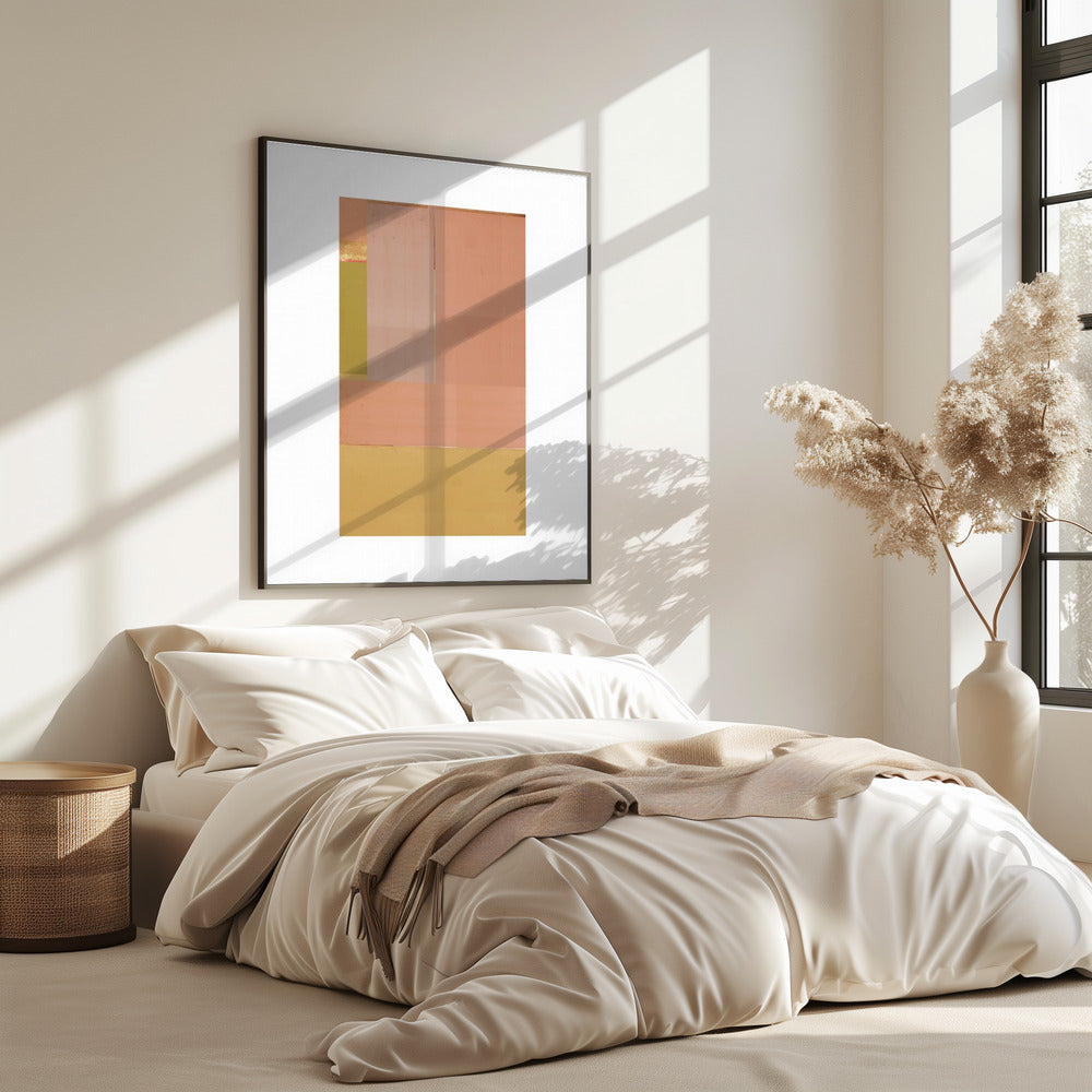 Abstracte textuurcompositie 4 | Poster