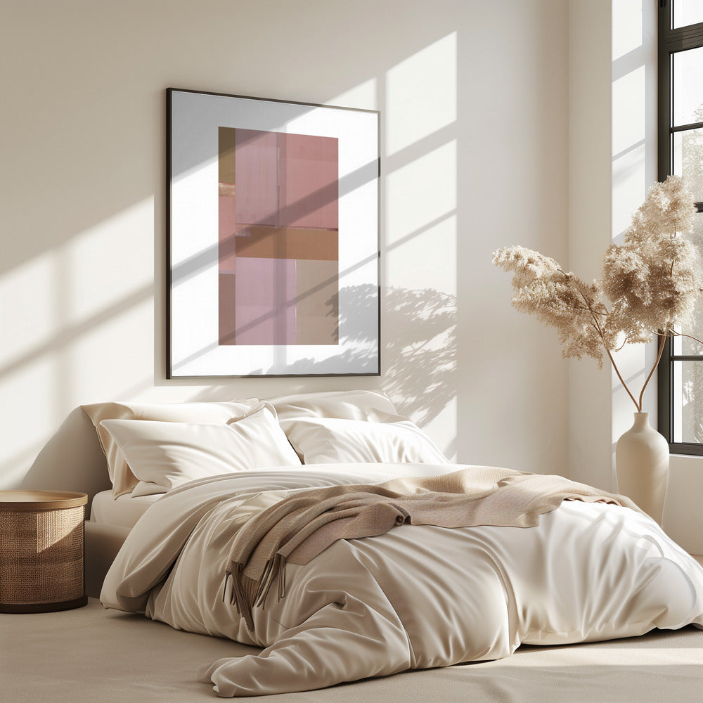 Abstracte textuurcompositie 7 | Poster