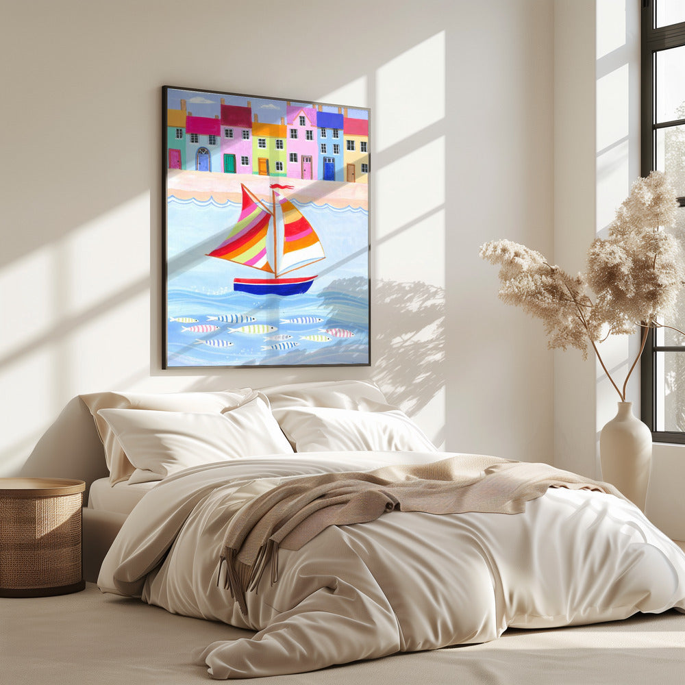 De vissersboot | Poster