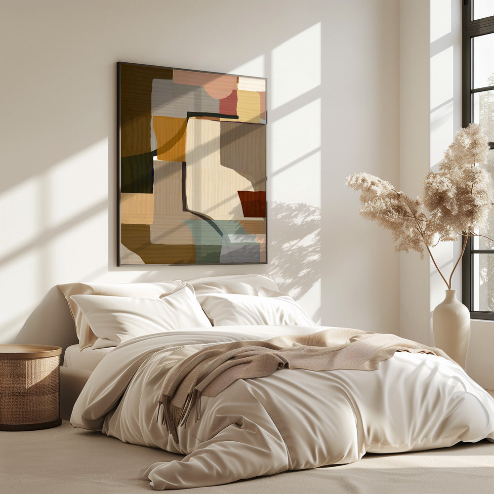 Leren Liefde Abstract 1 | Poster