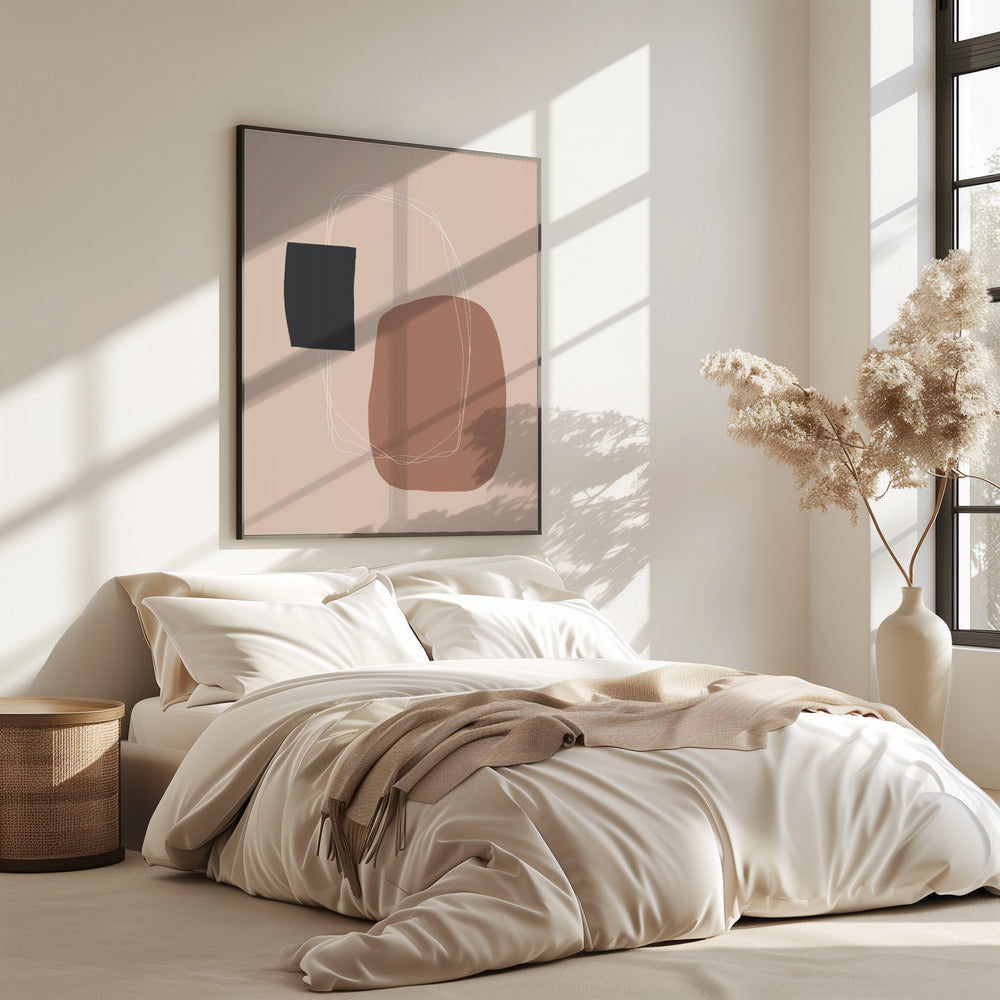 Minimalistische geometrische vormen | Poster