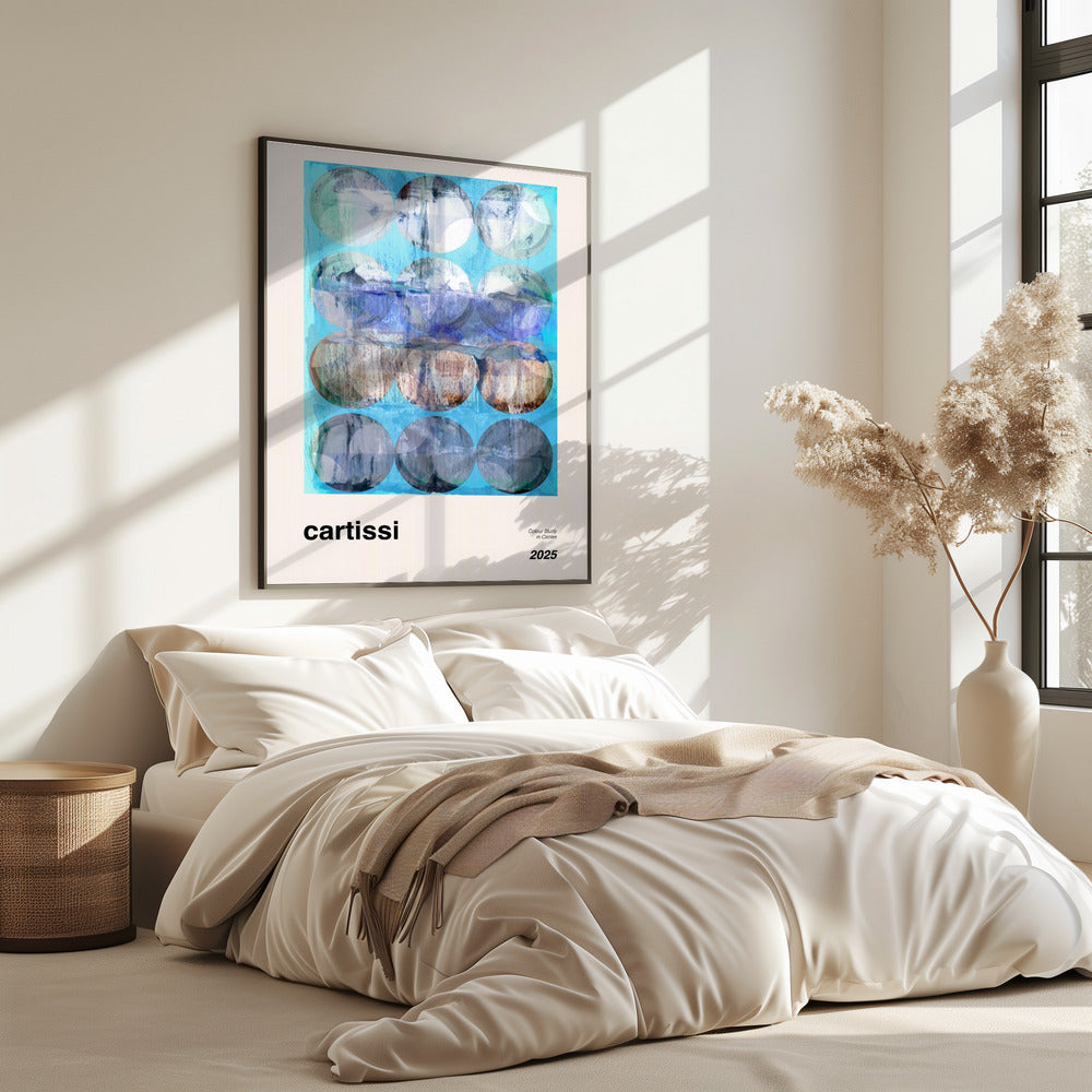 Colour Study In Circles | Poster
