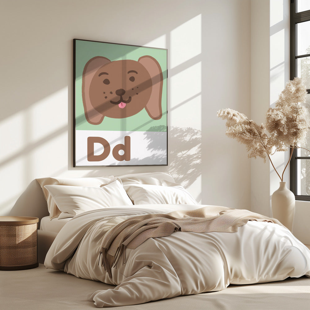 Puppy Alfabet Plezier | Poster