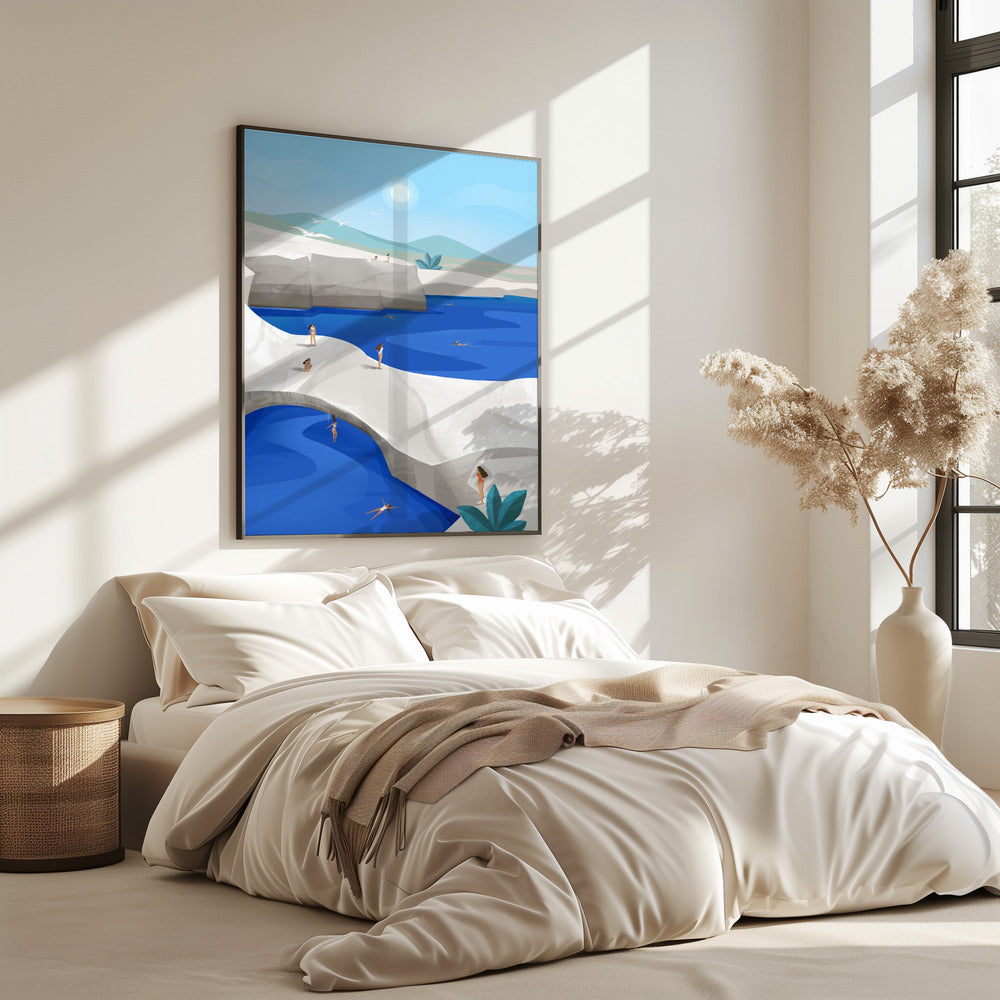 Cliff Jumping, Griekenland | Poster