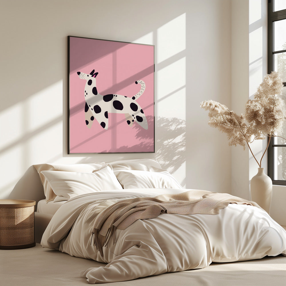Gevlekte Hond Wandeling | Poster