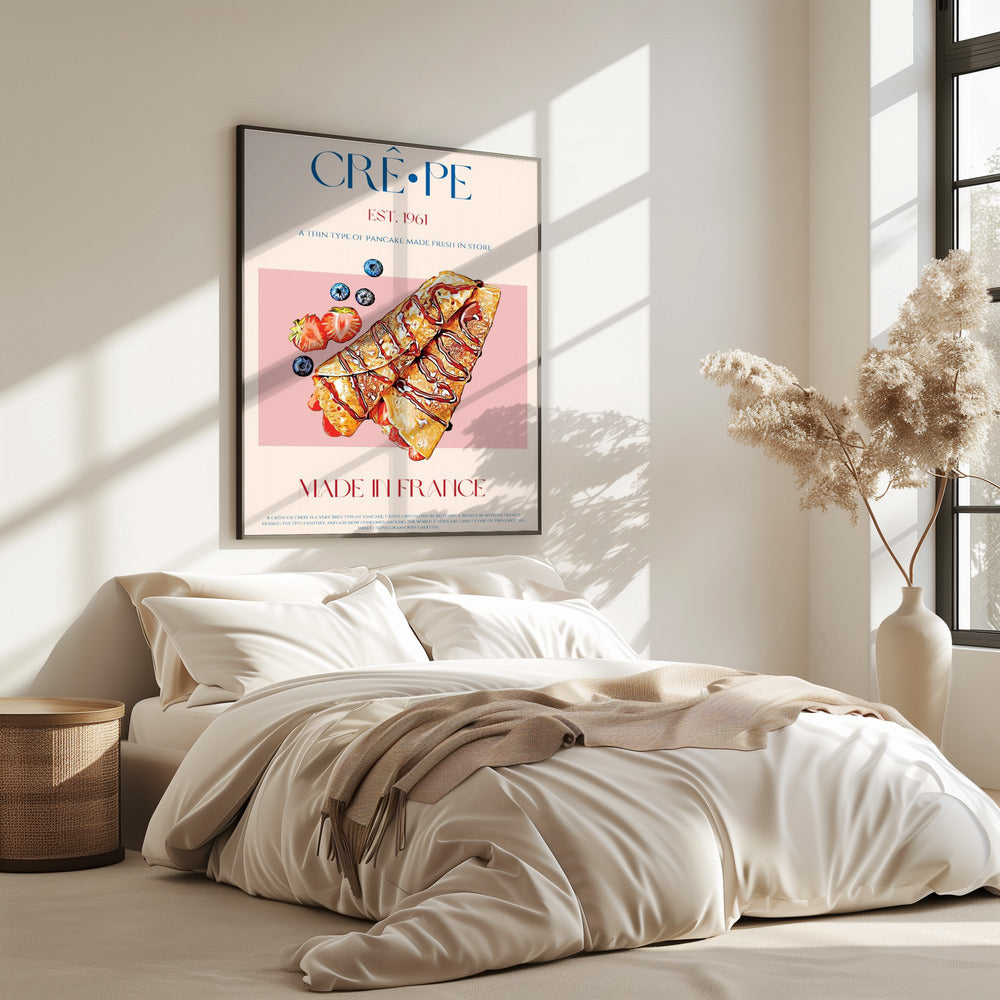 Franse crêpe-lekkernij | Poster