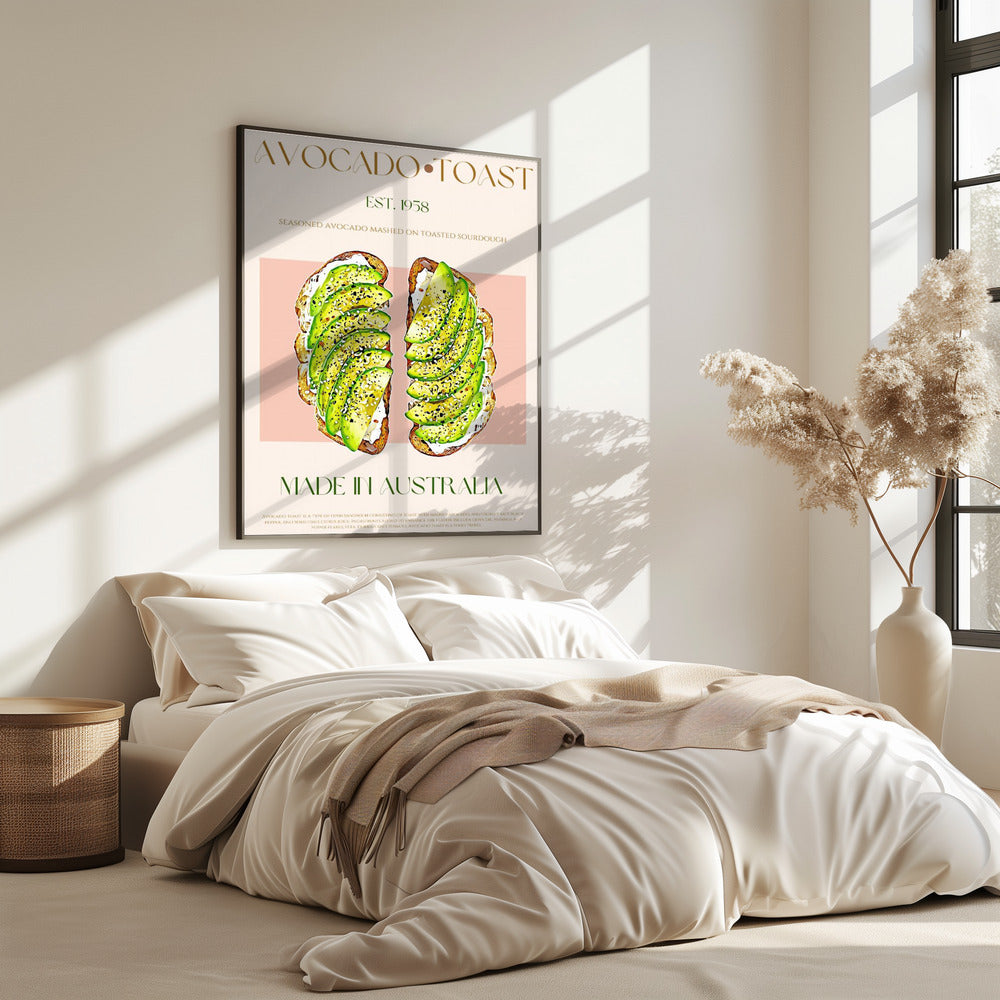Toast with Avocado | Poster