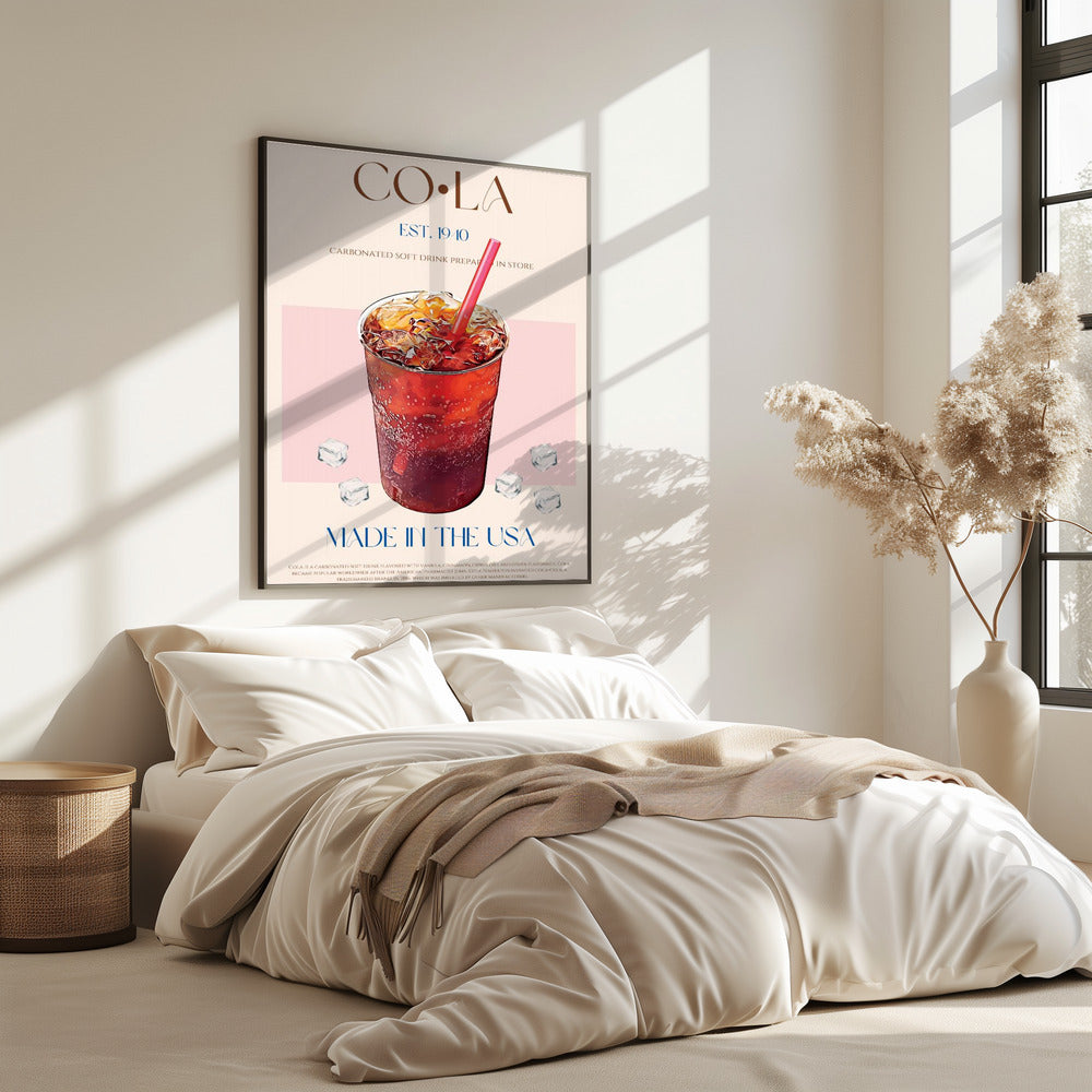 Gekoelde Cola Delight | Poster