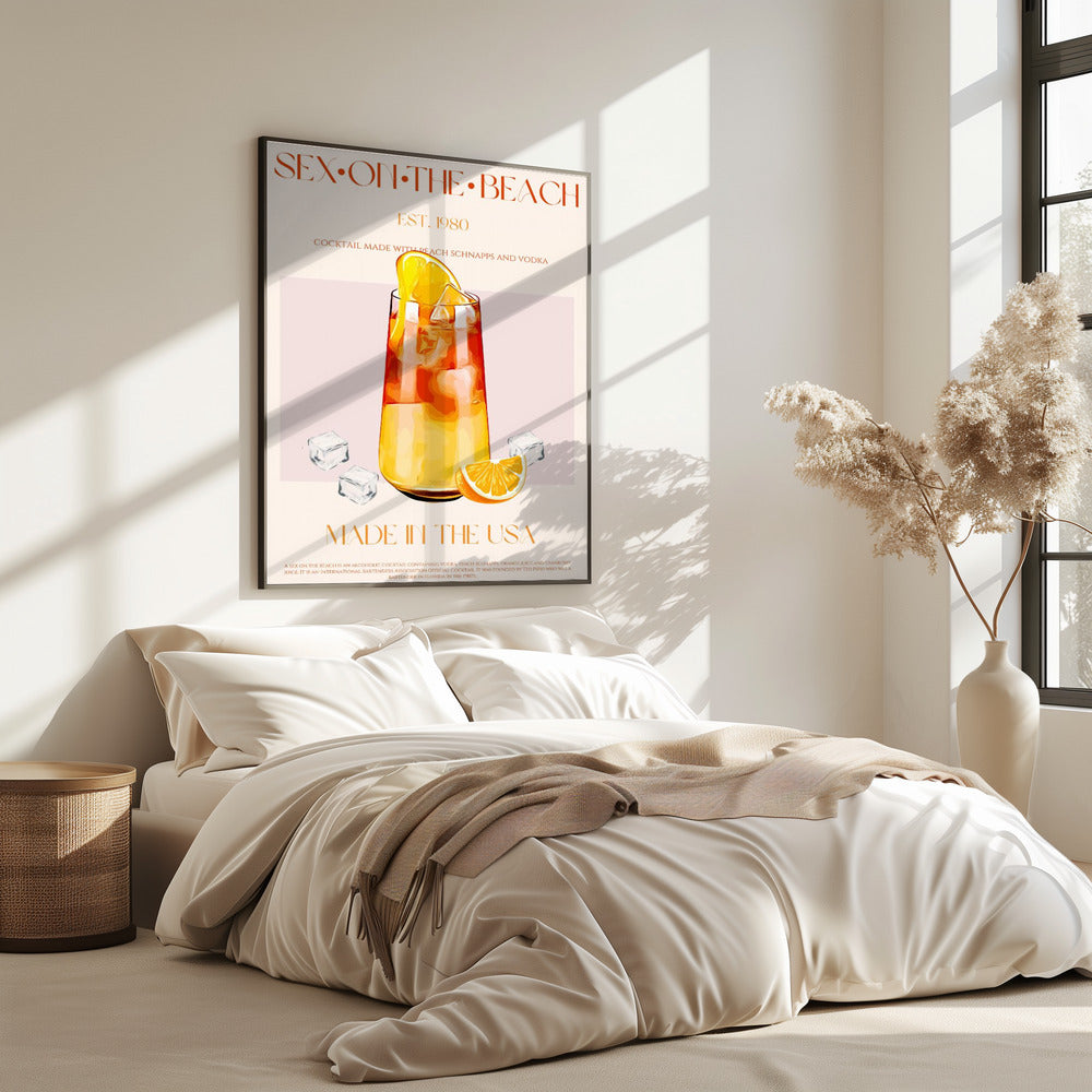 Tropische zonsondergang | Poster