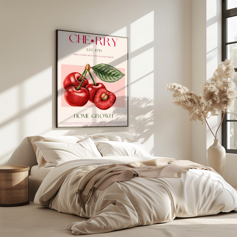 Zoete rode kersen | Poster