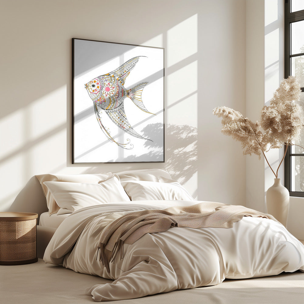 Engelvis Delicate Tinten | Poster