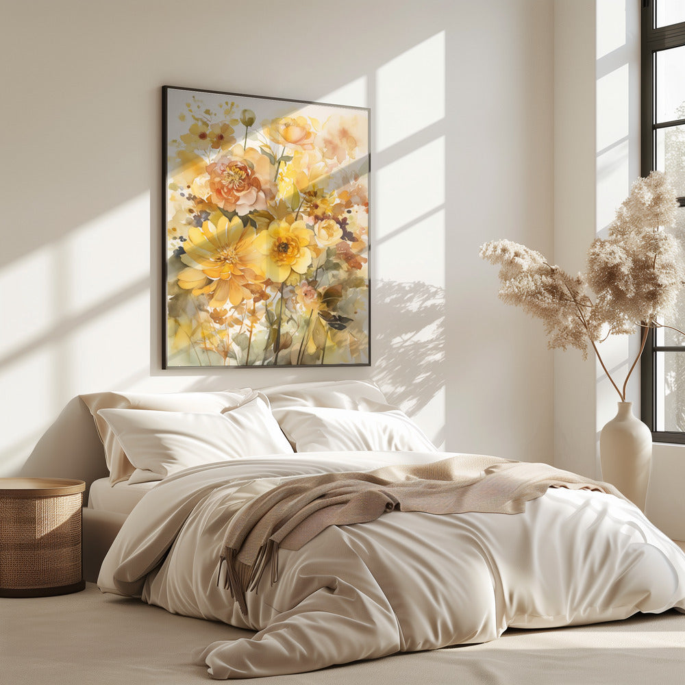 Summer Flowers No 1 | Poster