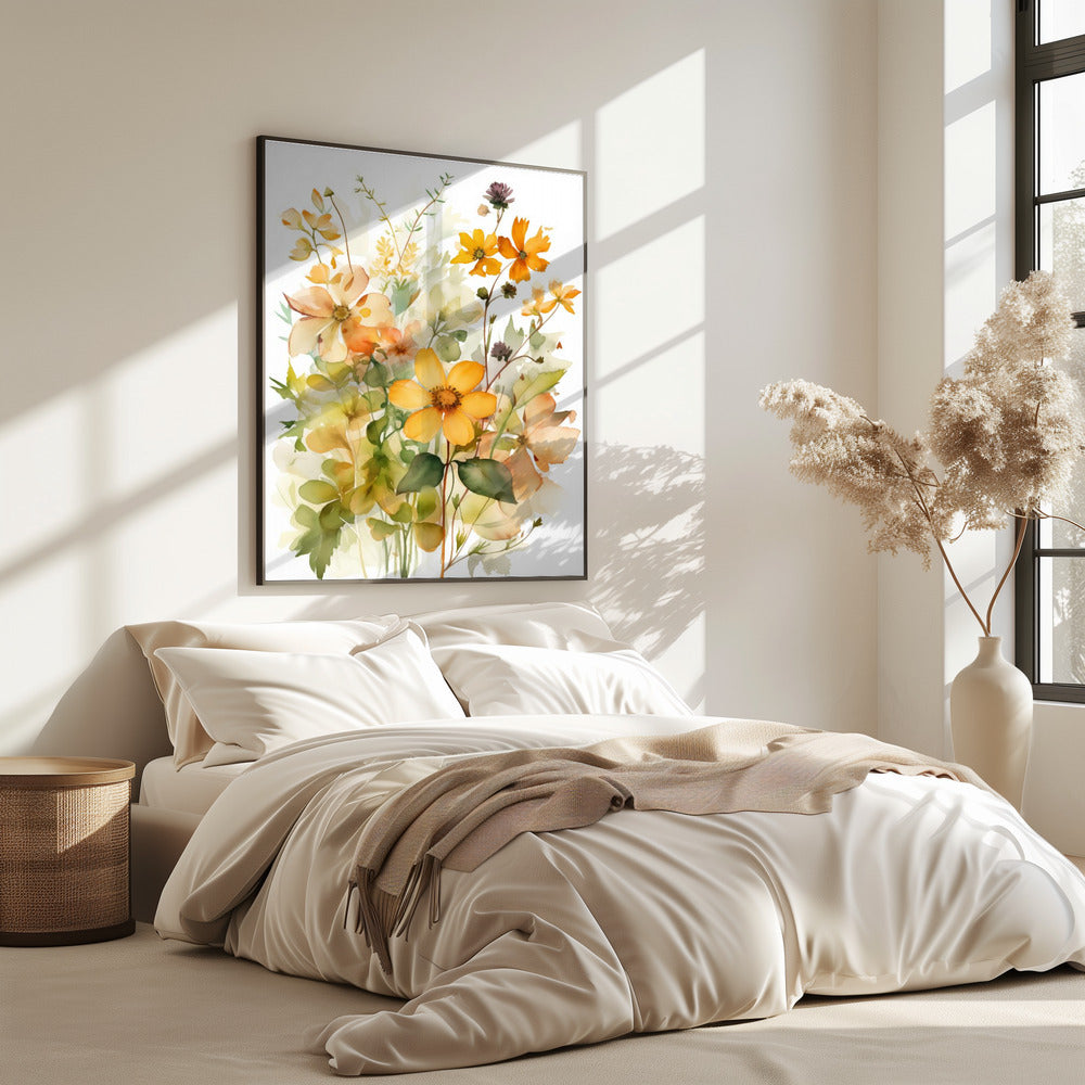 Summer Flowers No 4 | Poster