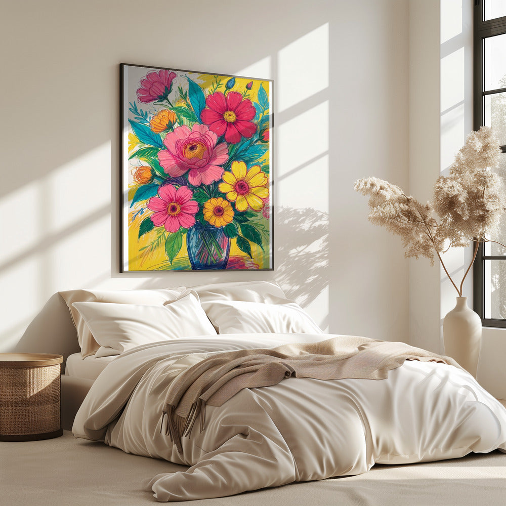 Bloeiende Bloemen | Poster