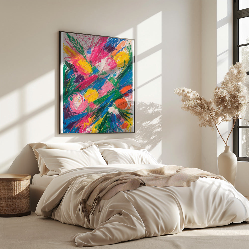 Levendige wervelwind | Poster