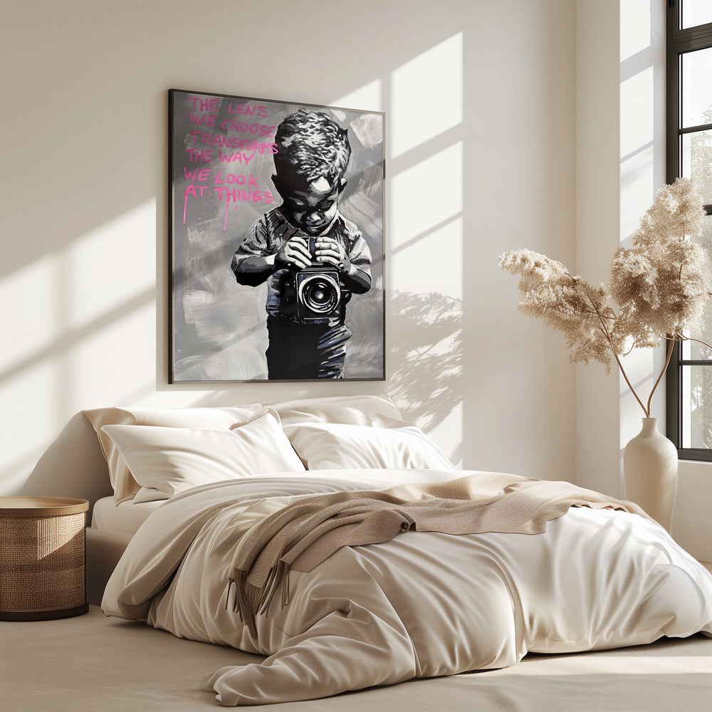 De Lens - Perspectief vastleggen | Poster