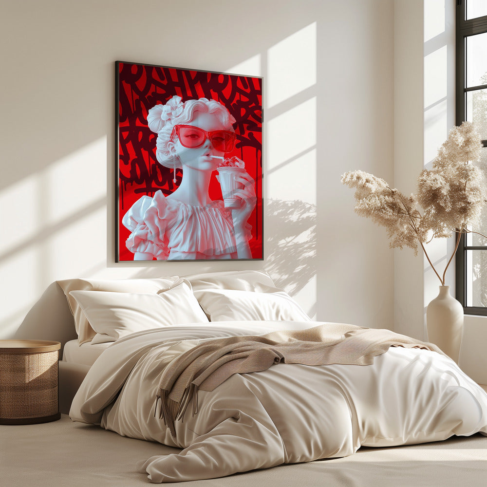 Cherry Sips | Poster