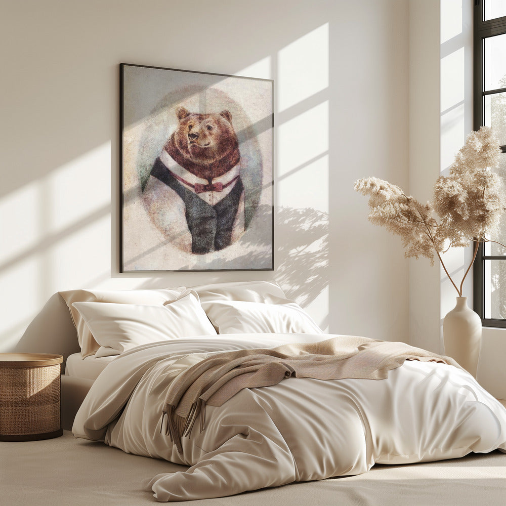 Oude heer | Poster
