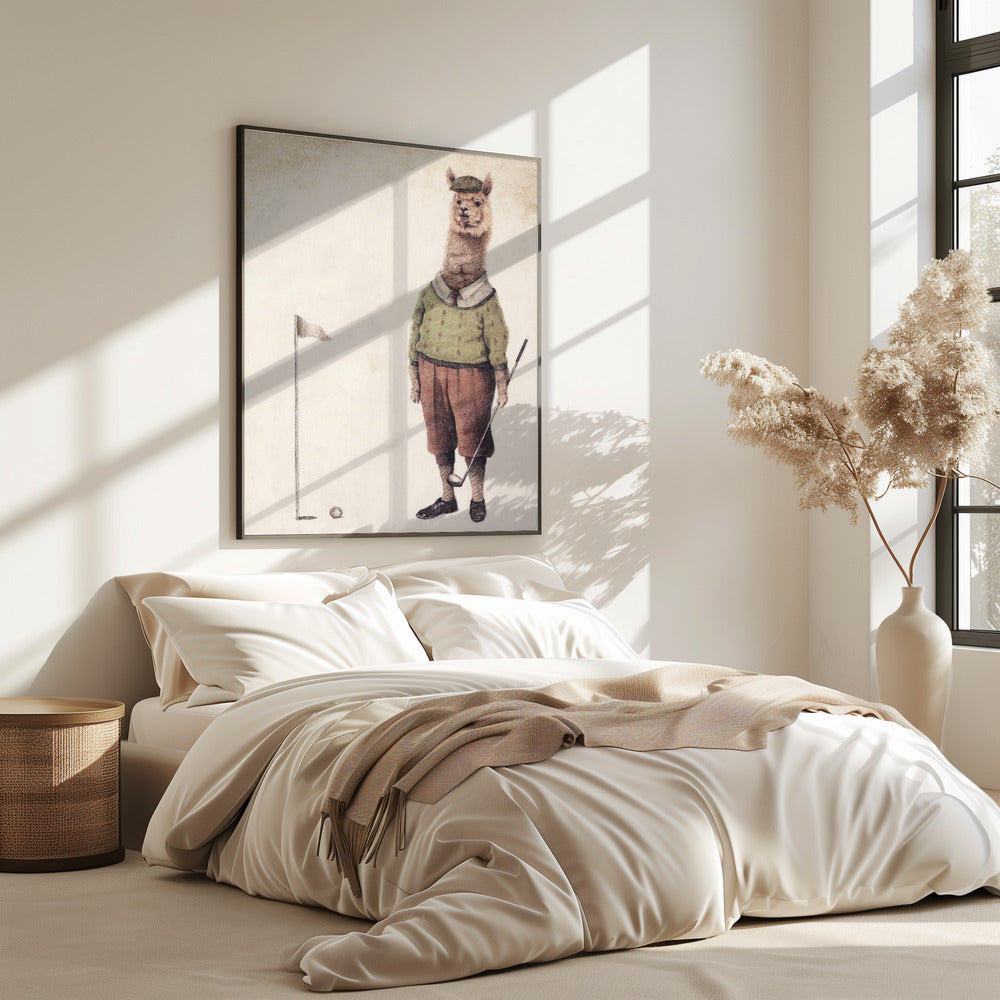 Alpaca Golfclub | Poster