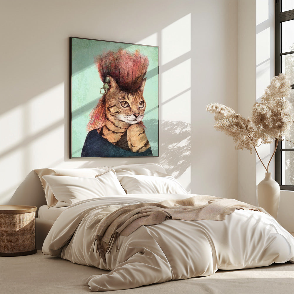 Stijlvolle Tabby Kat | Poster