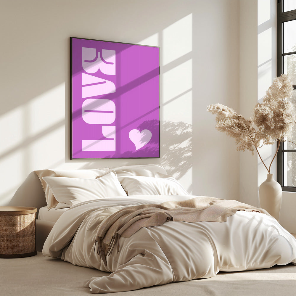 Purple Love Vibe | Poster