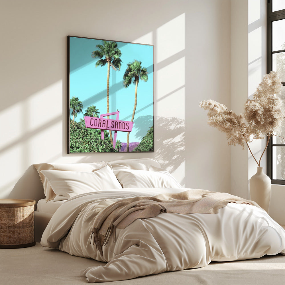 Retro paradijselijke vibes | Poster