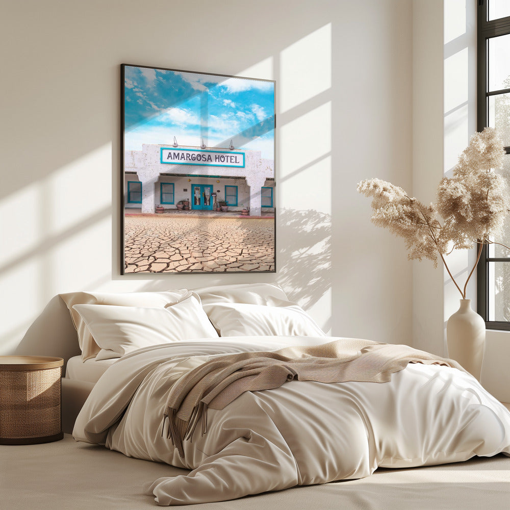 Historisch Amargosa Hotel en Opera House in Death Valley Junction, Californië | Poster