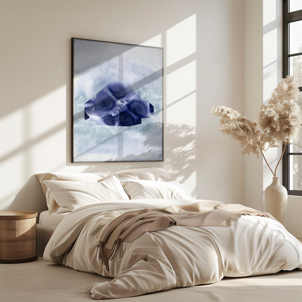 Enigmatic Indigo Haven | Poster