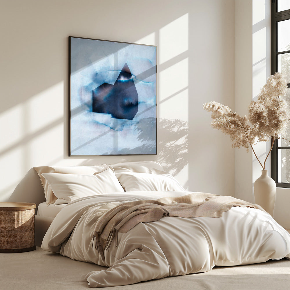 Geometrische vorm met een verloop | Poster