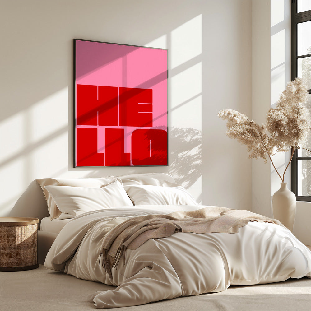 Stoute groet Bliss | Poster
