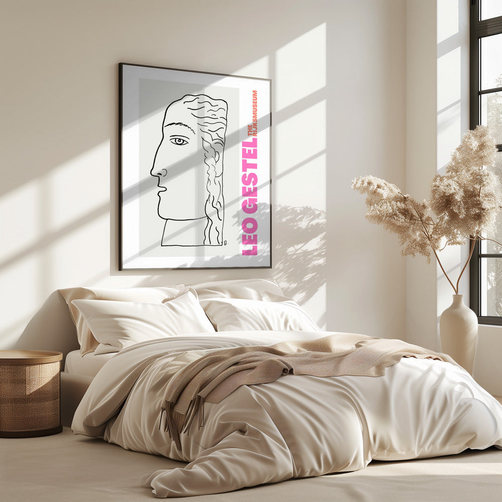 Elegant Profile Sketch | Poster
