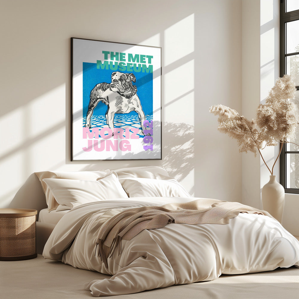 Schets van een bulldog | Poster