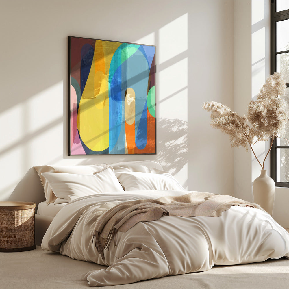 Retro Pattern Play | Poster