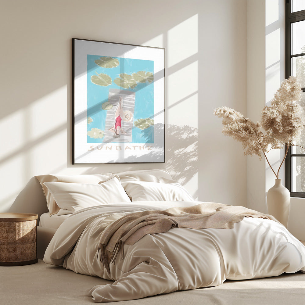 Sereniteit aan de kade | Poster