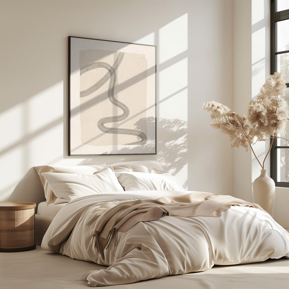 Minimale abstracte kunst | Poster