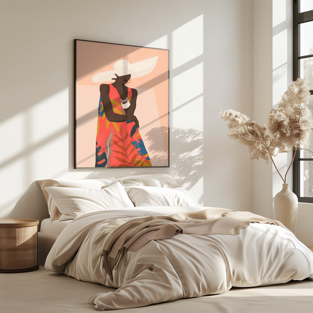 Tropisch meisje | Poster