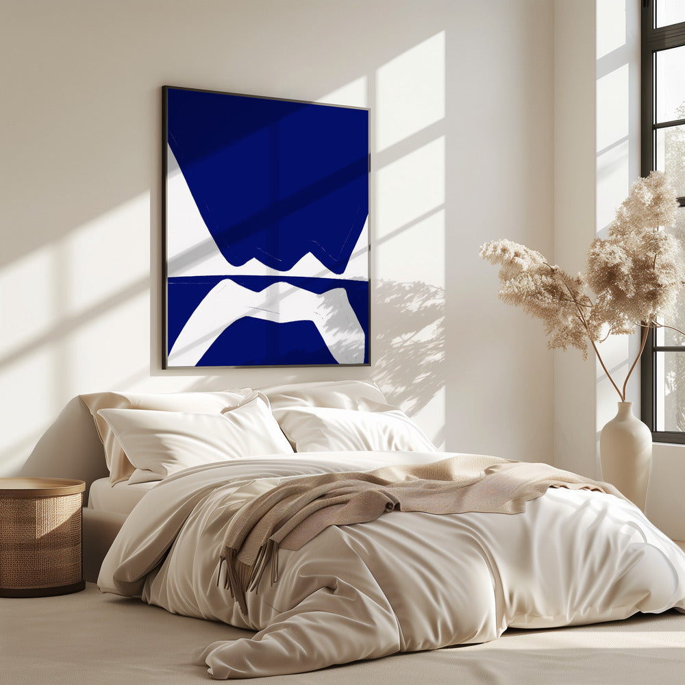 Blue Waves Harmony | Poster