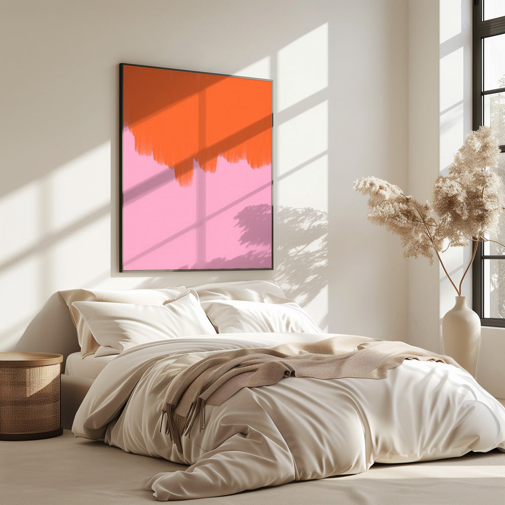 Orange Over Blossom | Poster