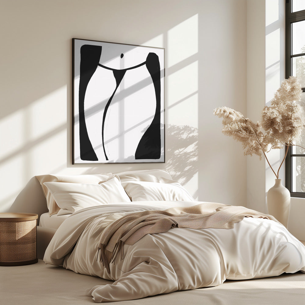 Curved Silhouette | Poster