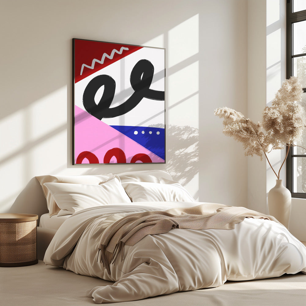 Colorful Curves | Poster