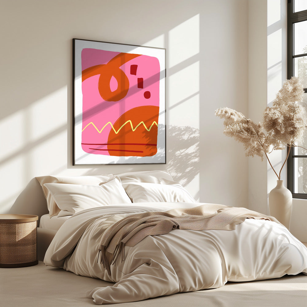 Gedurfde geometrische vormen | Poster