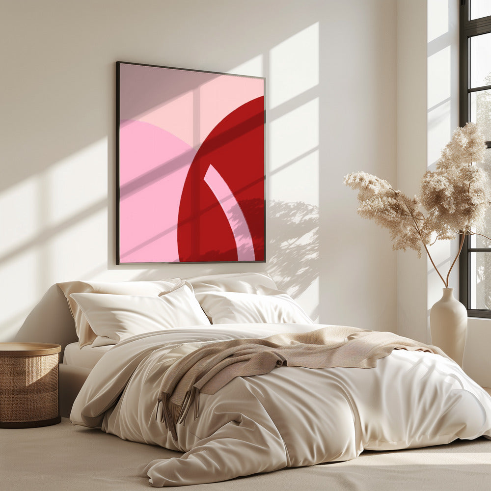Gedurfde geometrische vormen | Poster