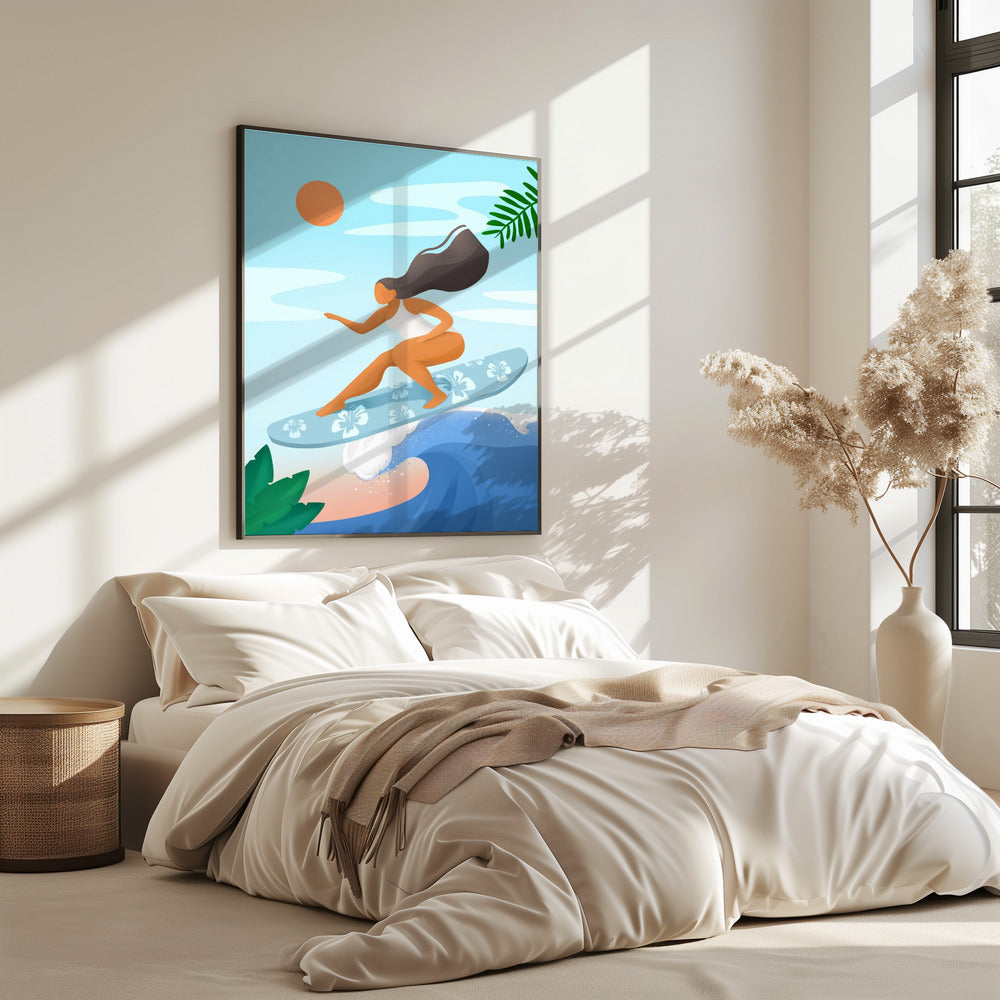 Surfing the Waves | Poster