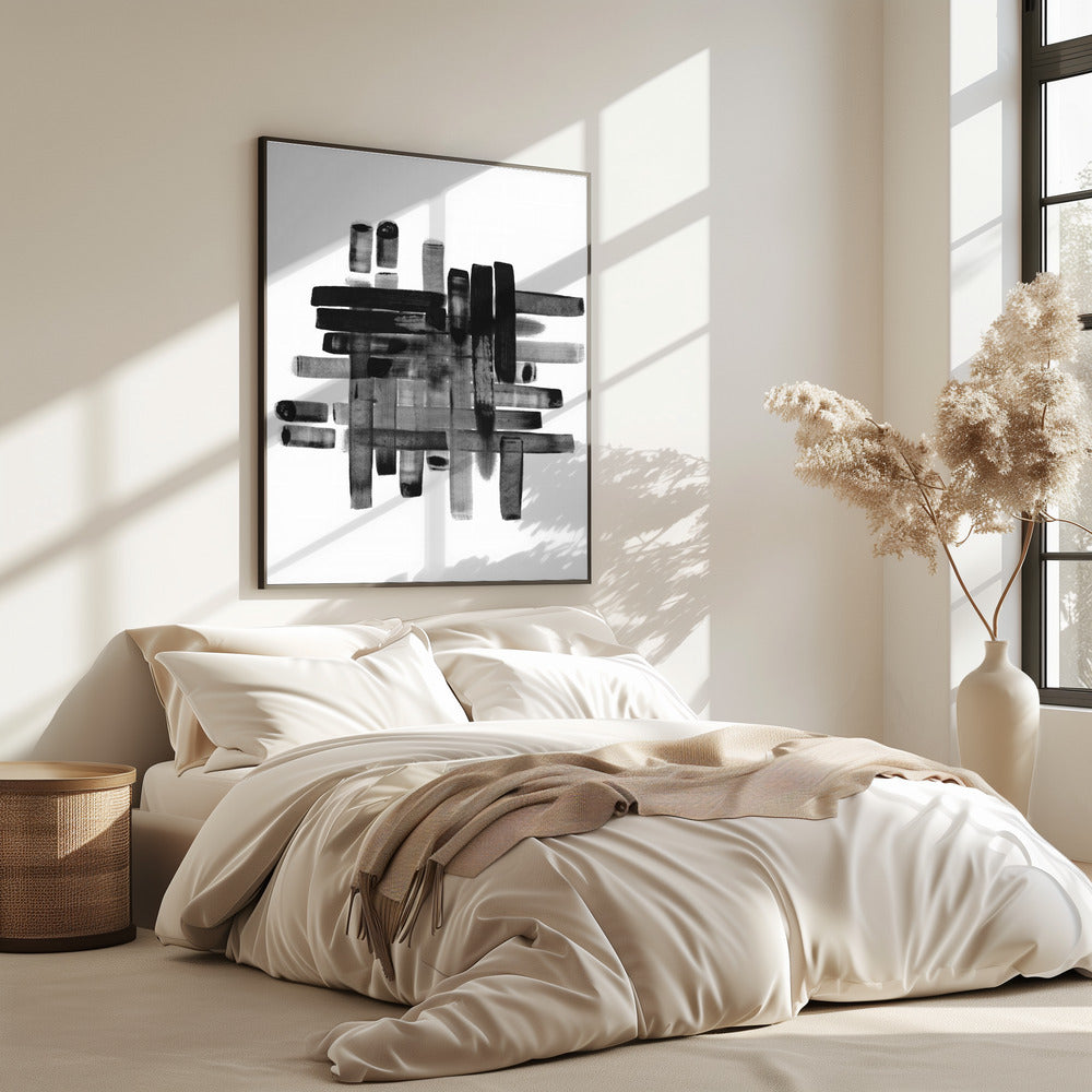 03 Verschillende Strokes 02 18x24 | Poster