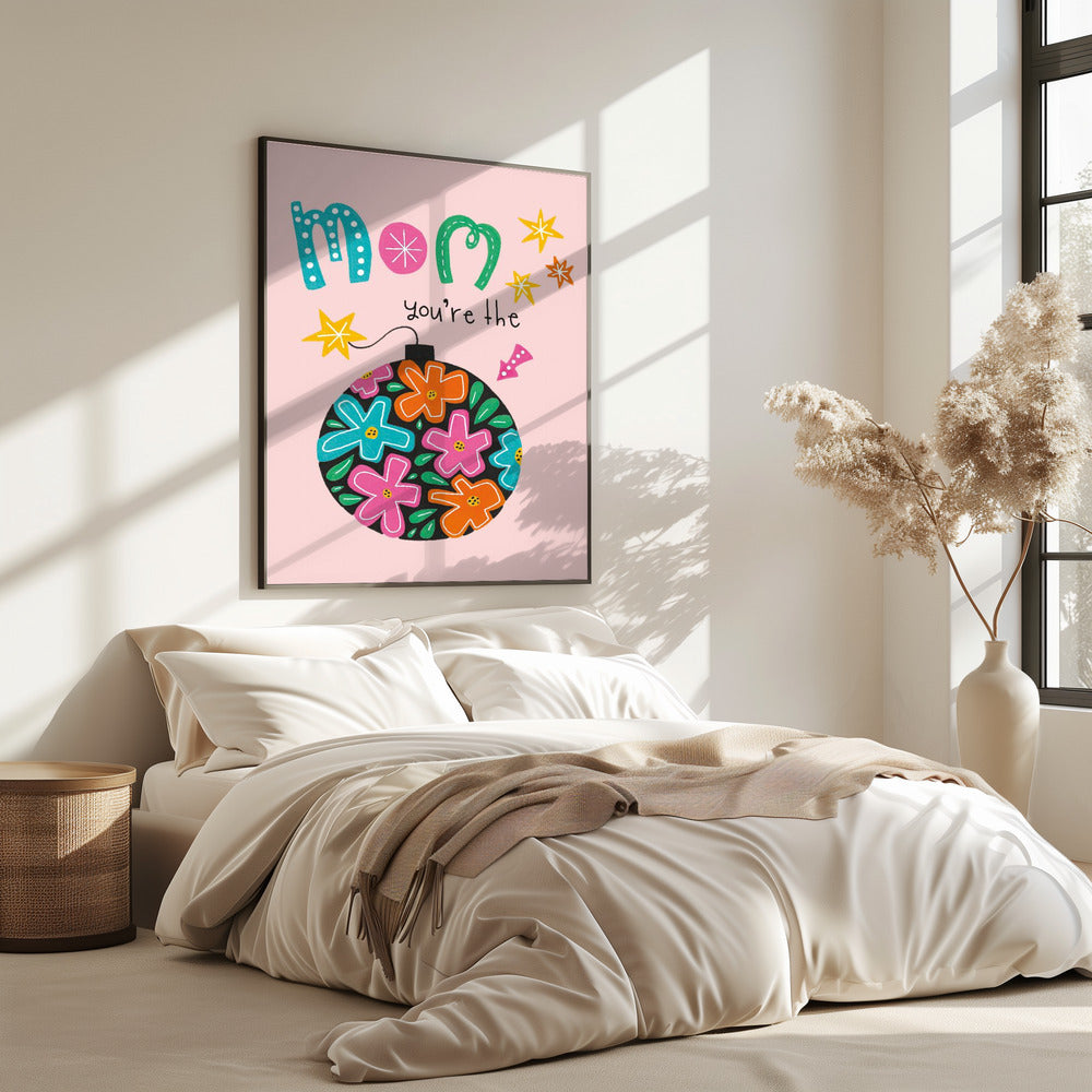 Mom's Floral Delight | Poster