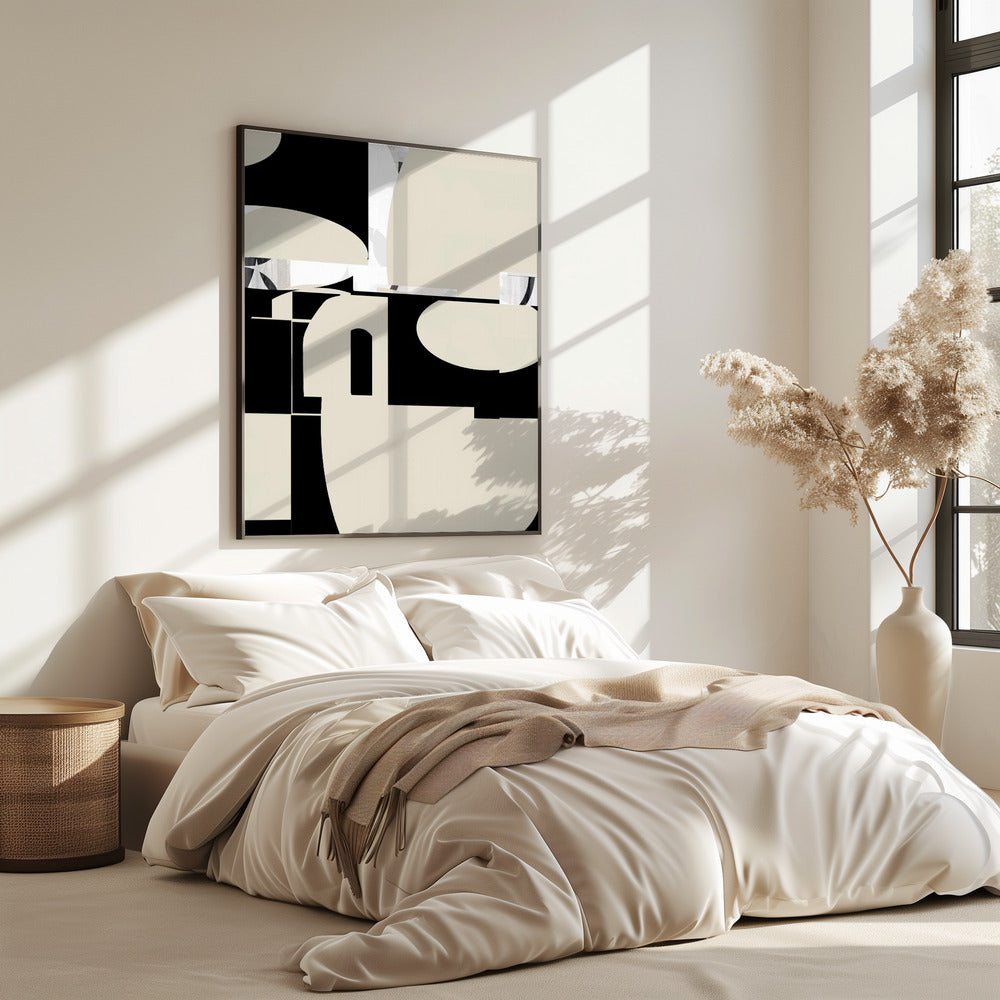 Geassembleerde abstractie | Poster