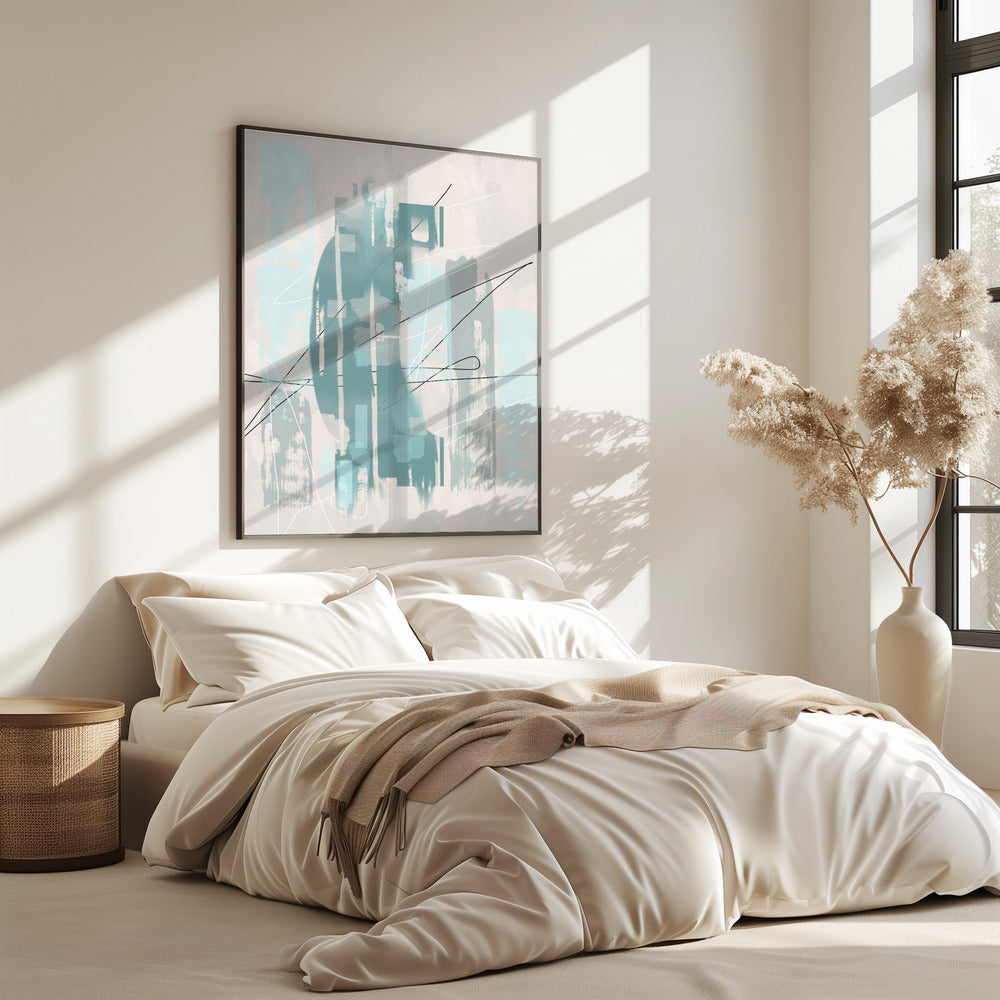Omarm de Scandinavische kleuren | Poster