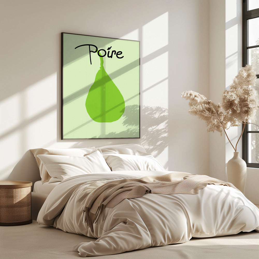 Groene Perengenot | Poster