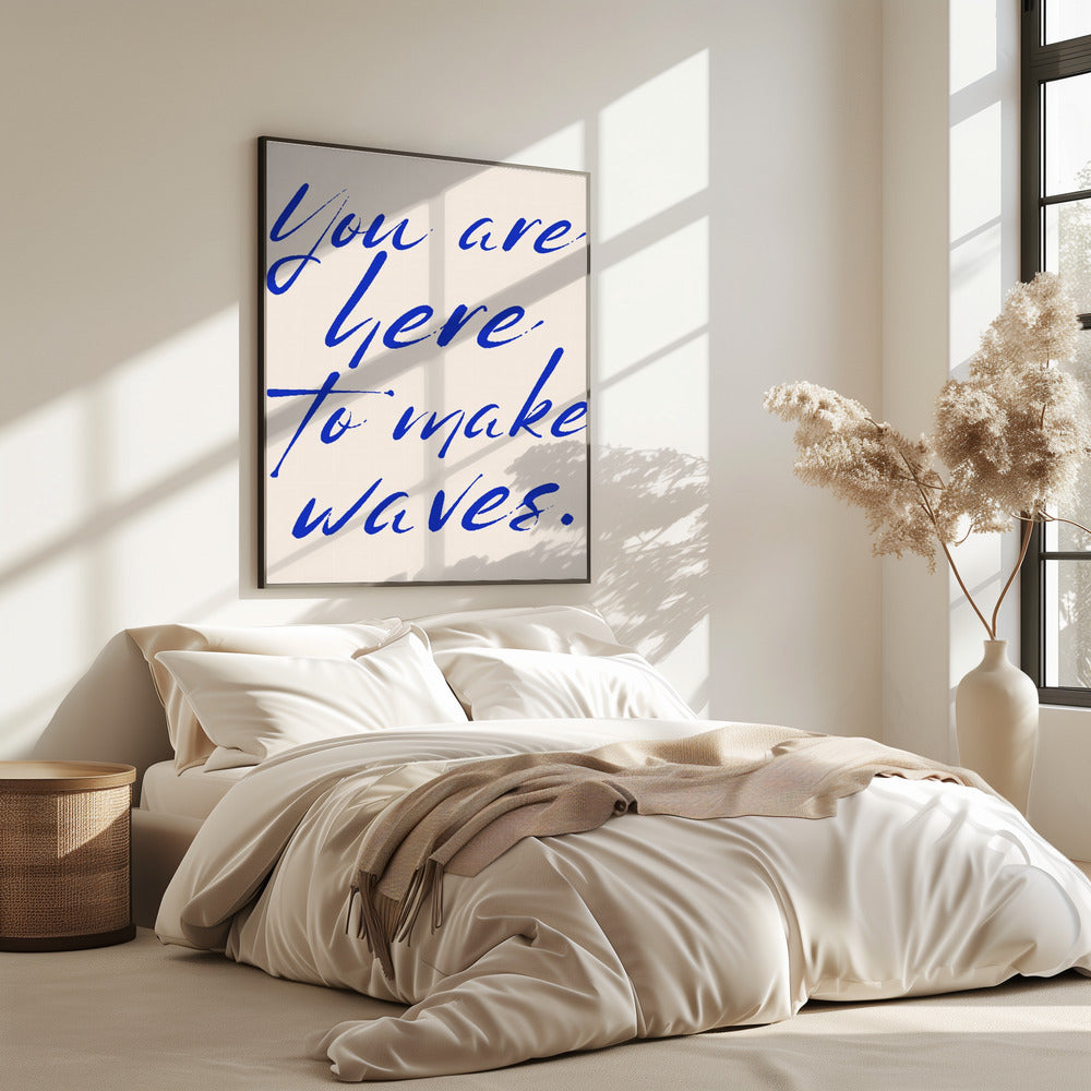 Inspirerende, motiverende quote | Poster