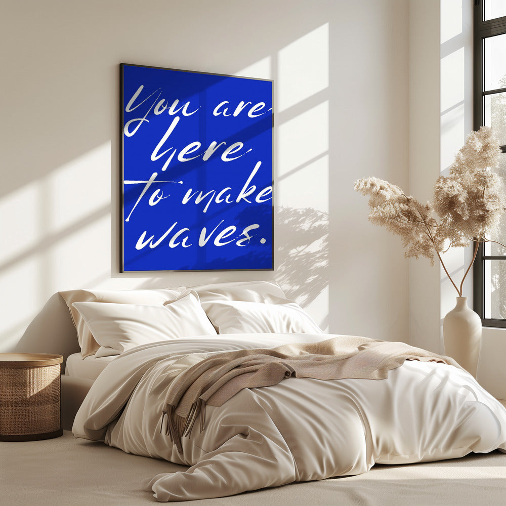 Inspirerende, motiverende quote | Poster